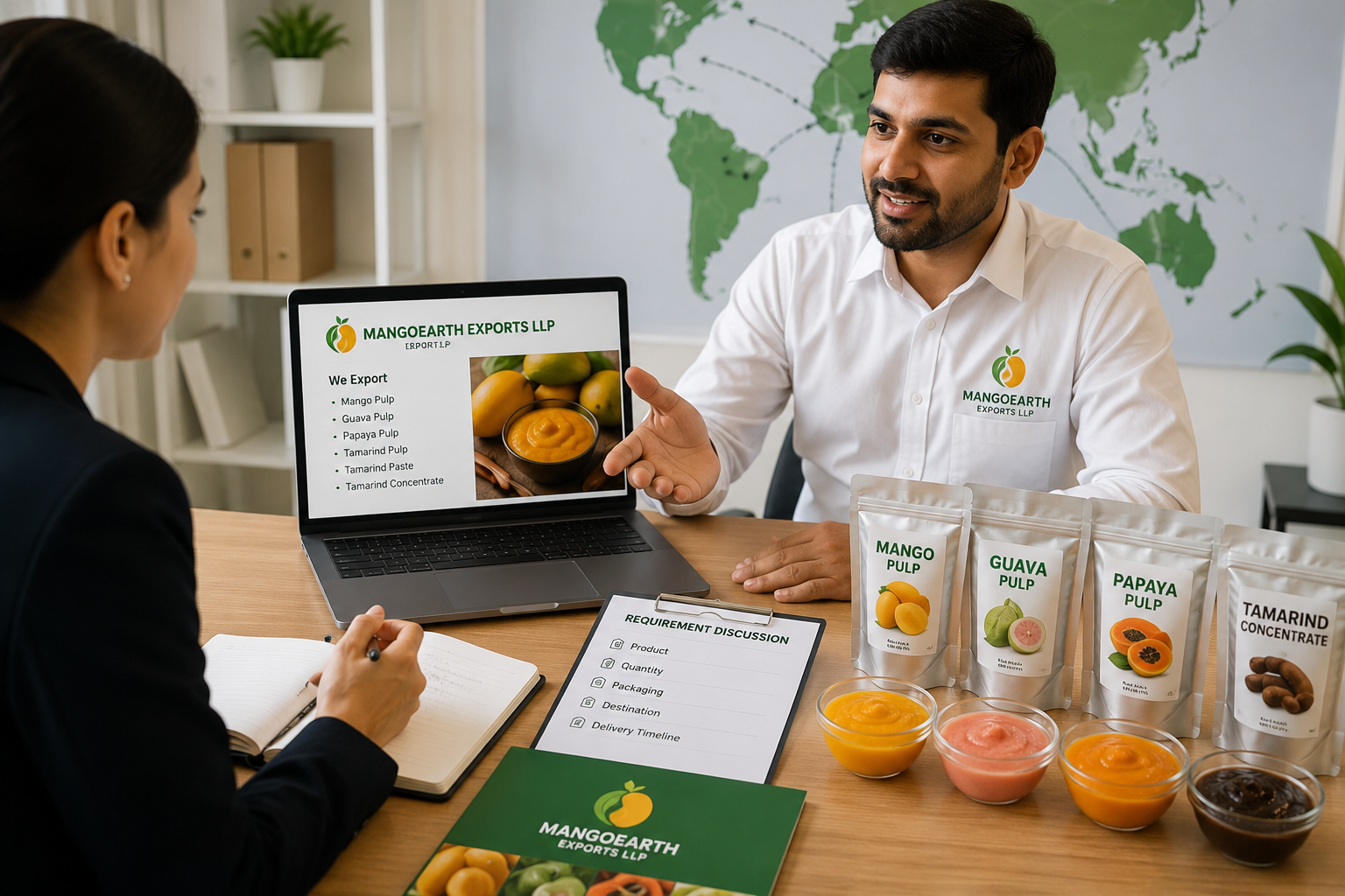 Requirement Consultation - Fruit Pulp Supplier India